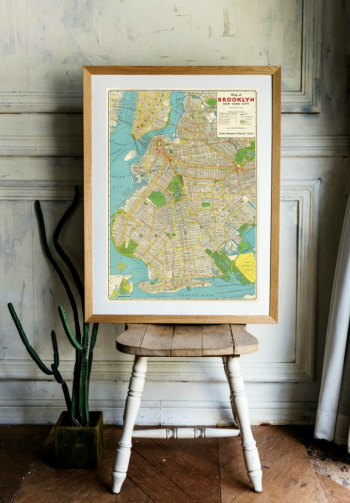 Poster - Karta Brooklyn