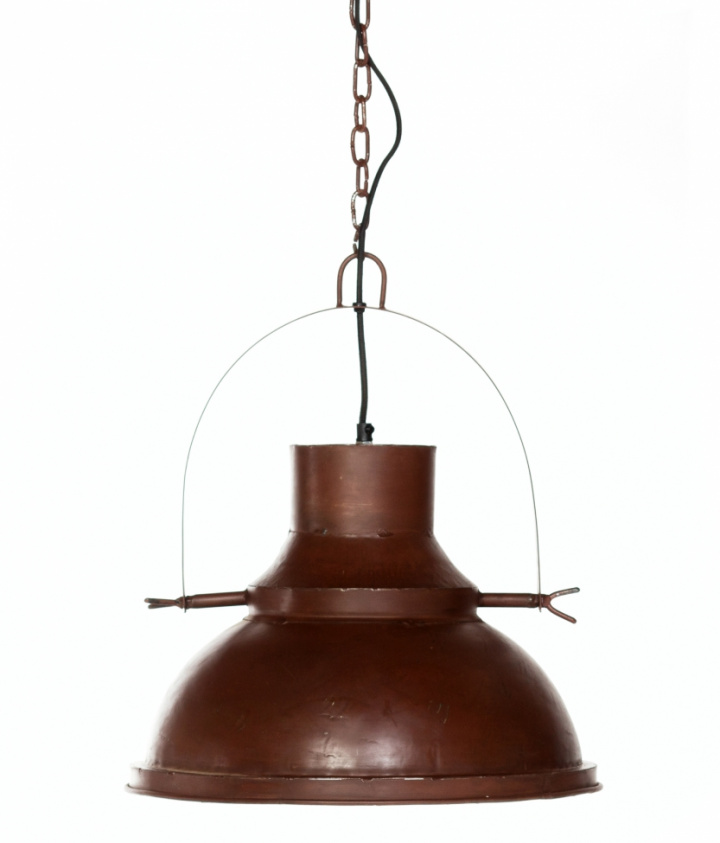 Fabrikslampa vintage - Antik brun i gruppen hos Reforma (l08022)
