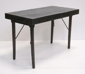Matbord - Antikt svart
